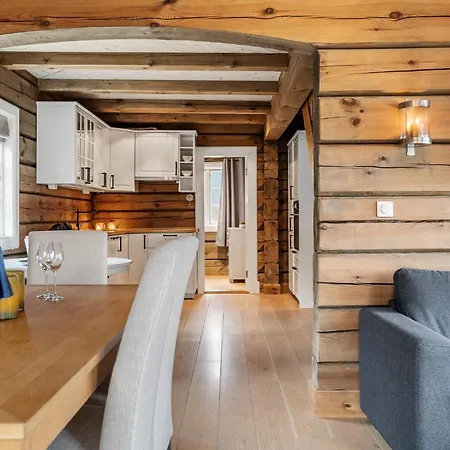 Luxurious 4 Bedroom Mountain With Gaustatoppen View *